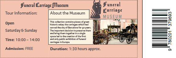 Funeral Carriage Museum Ticket